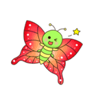 Cute Caterpillar (Chinese)（個別スタンプ：16）