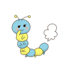 Cute Caterpillar (Chinese)（個別スタンプ：19）