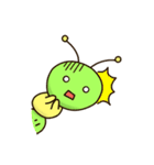 Cute Caterpillar (Chinese)（個別スタンプ：22）