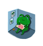 crazy frog frog（個別スタンプ：14）