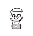 Space Walking Cats（個別スタンプ：14）