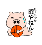 Name pig Ta-chan（個別スタンプ：39）