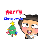 Kenshiro Kato.17Merry Christmas.（個別スタンプ：9）