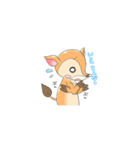 動物キャラ占い 子鹿（個別スタンプ：13）