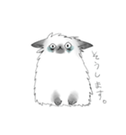 鬱猫ニク子（個別スタンプ：1）