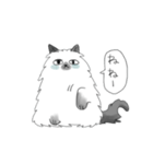 鬱猫ニク子（個別スタンプ：3）