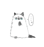 鬱猫ニク子（個別スタンプ：4）