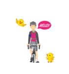 Khun Pong ＆ Little Ducklings（個別スタンプ：1）