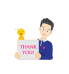 Khun Pong ＆ Little Ducklings（個別スタンプ：2）