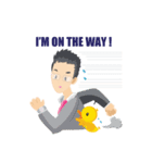 Khun Pong ＆ Little Ducklings（個別スタンプ：16）