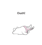 Dance with cute bunny（個別スタンプ：1）
