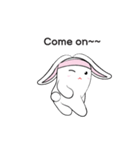 Dance with cute bunny（個別スタンプ：7）