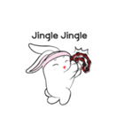 Dance with cute bunny（個別スタンプ：20）