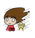 私と星くんと。2（個別スタンプ：7）