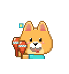 Borky shiba dog: animation set 1（個別スタンプ：6）