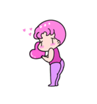 Cute Cute Ballet Girl（個別スタンプ：6）