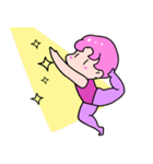 Cute Cute Ballet Girl（個別スタンプ：12）