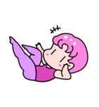Cute Cute Ballet Girl（個別スタンプ：16）