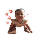 Nini ＆ YangYang Baby（個別スタンプ：7）