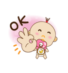 sister learn to speak（個別スタンプ：1）