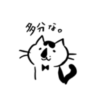 牛柄猫のうしわかまる（個別スタンプ：6）