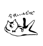 牛柄猫のうしわかまる（個別スタンプ：8）