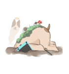 Just like a dog or cat's organism（個別スタンプ：13）