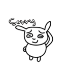 UGLY RABBIT-TUZI（個別スタンプ：10）