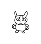 UGLY RABBIT-TUZI（個別スタンプ：12）