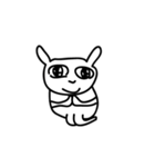 UGLY RABBIT-TUZI（個別スタンプ：18）