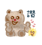 Little crooked bear（個別スタンプ：25）