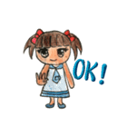 Mu sister's wording（個別スタンプ：5）
