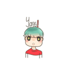 mint hair boy: phantom（個別スタンプ：3）