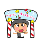 Kotaro Keda.17Merry Christmas.（個別スタンプ：1）