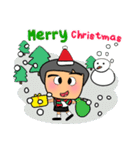 Kotaro Keda.17Merry Christmas.（個別スタンプ：21）