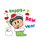 Kotaro Keda.17Merry Christmas.（個別スタンプ：24）