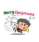 Kotaro Keda.17Merry Christmas.（個別スタンプ：35）