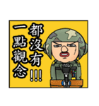 Hard hat uncle12 Military action2（個別スタンプ：10）