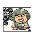 Hard hat uncle12 Military action2（個別スタンプ：35）