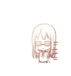 Cute ordinary girl（個別スタンプ：17）