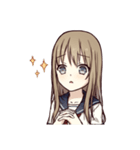 Cute ordinary girl（個別スタンプ：25）