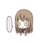 Cute ordinary girl（個別スタンプ：33）