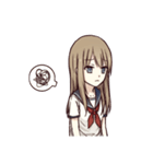 Cute ordinary girl（個別スタンプ：38）