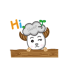 smile sheep(mei)（個別スタンプ：1）