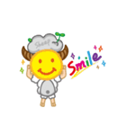 smile sheep(mei)（個別スタンプ：4）