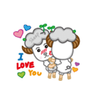 smile sheep(mei)（個別スタンプ：14）