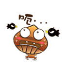 Cute little chestnut（個別スタンプ：3）