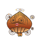 Cute little chestnut（個別スタンプ：22）