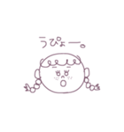 三つ編み女子（個別スタンプ：4）