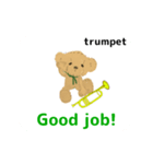 orchestra Trumpet animation English ver（個別スタンプ：1）